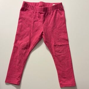 Jumping Beans Sparkly Pink Leggings